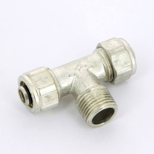 Тройник НР пресс HENCO 16х1/2x16