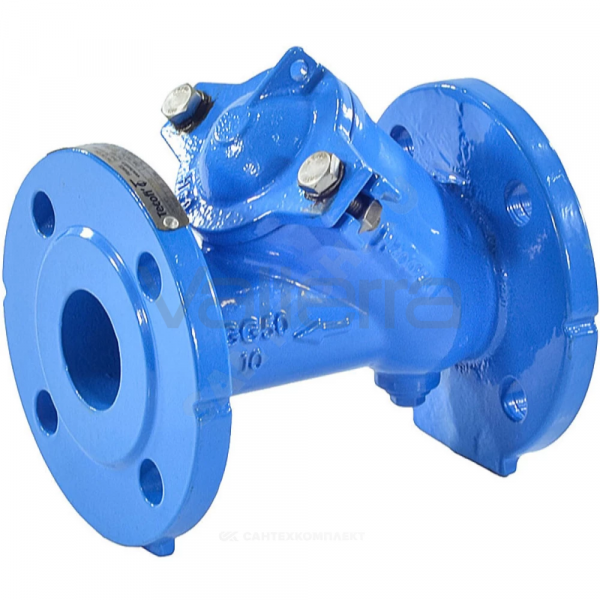 Клапан обратный чугун шаровой шар чугун CBL4240 фл Tecofi