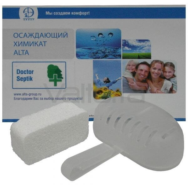 Осаждающий химикат Doctor Septik, Alta Group