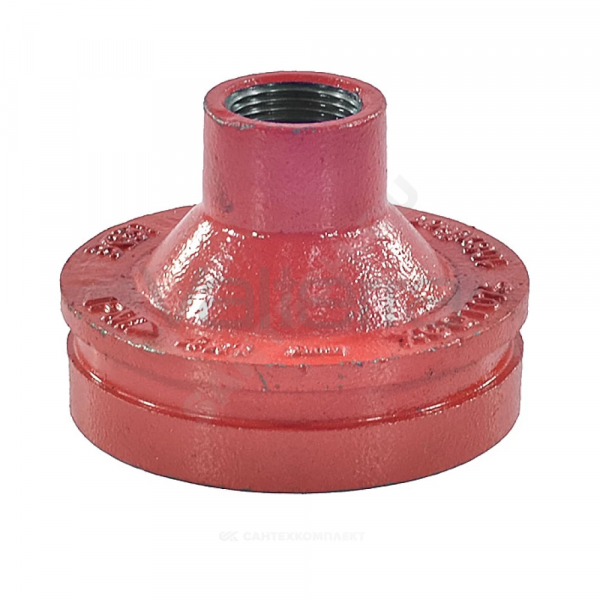 Переход резьбовой под муфту XGQT07S грувлок LEDE