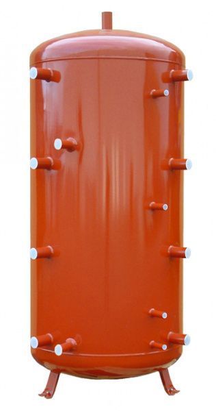 Буферная емкость с теплообменником PS/R без изоляции, 300-2000 л, Flamco