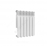 Радиатор секционный алюминиевый Delta Plus 500 RAL 9016 (белый) Ogint в Москве
