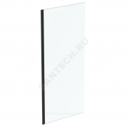Стенка душевая алюминиевый профиль, черный матовый CONNECT 2 Wetroom panel Ideal Standard в Москве