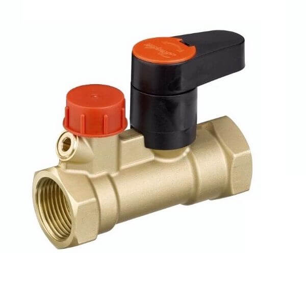 Запорный клапан р/р Pn 20 Leno™ MSV-S, хромированная латунь, Danfoss