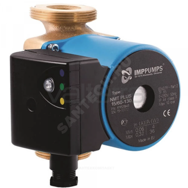 Насос циркуляционный с мокрым ротором для ГВС NMT SAN PLUS IMP PUMPS