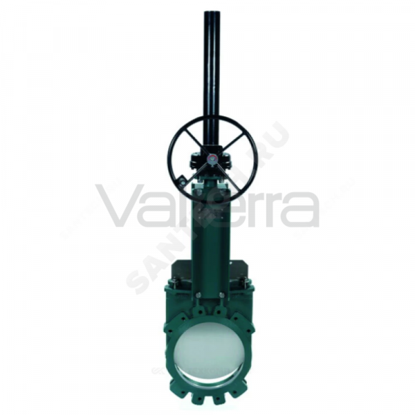 Задвижка шиберная чугун односторонняя межфл VG4400-08MM с редуктором уплотнение: металл Tecofi