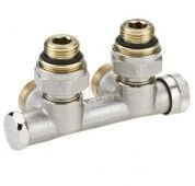 Узел нижнего подключения RLV-KD, угловой, Danfoss