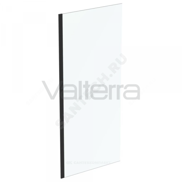 Стенка душевая алюминиевый профиль, черный матовый CONNECT 2 Wetroom panel Ideal Standard