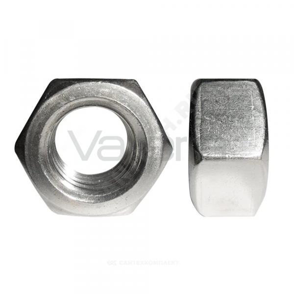 Гайка стальная оц шестигранная к.п. 5 DIN 934 (5915/5927) HICL
