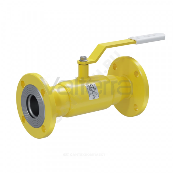 Кран шаровой сталь газ КШ.Ц.Ф.GAS фл полнопроходной LD