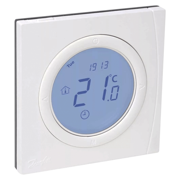 Комнатный электронный термостат BasicPlus2 с дисплеем WT-D, Danfoss
