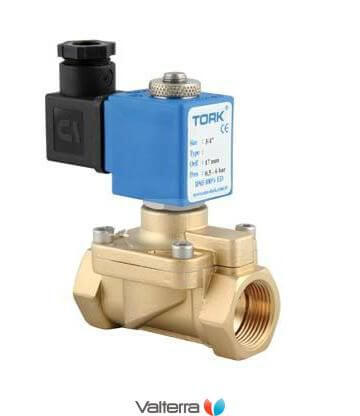 Клапаны соленоидные отсечные T-GP (S1010) НЗ (с сервоприводом и катушкой), SMS TORK