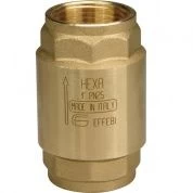 Обратный клапан резьбовой EAGLE Pn25 пружинный латунный, Danfoss