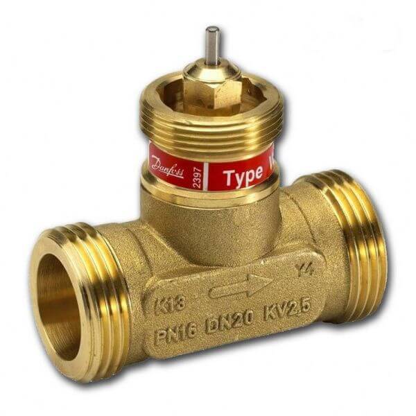 Клапан регулирующий Pn 16 VS 2, латунь, Danfoss