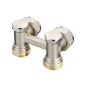 Узел нижнего подключения RLV-KS, угловой, Danfoss