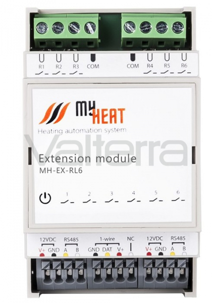 Релейный блок расширения WI FI MY HEAT RL6W, ЭВАН