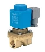Клапаны соленоидные отсечные EV250B НЗ (с сервоприводом и катушкой), Danfoss