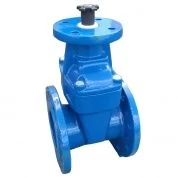 Задвижки чугунные GVA-916 Pn16 (типа 30ч39р) фланцевые, обрезиненный клин под электропривод, Valterra в Москве