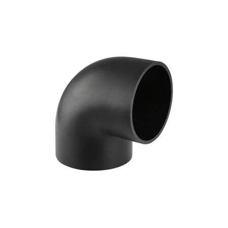 Отвод 91.5° (88.5°) короткий из ПНД, d 50 мм, Geberit