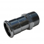 Муфта сталь нерж AISI 304 пресс/НР >A< Press Inox IBP в Москве