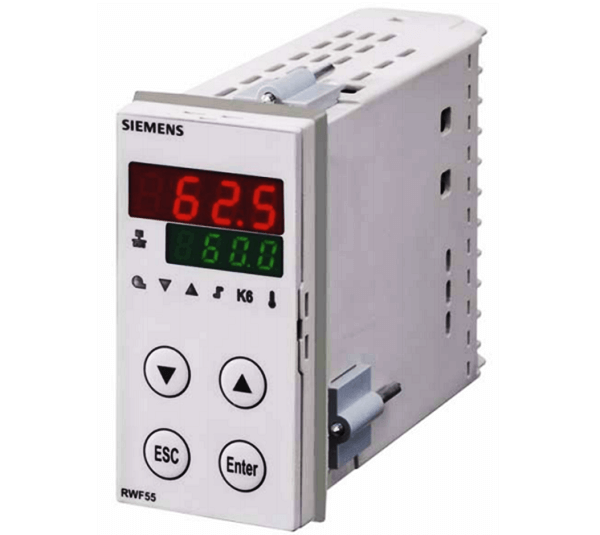 Универсальный контроллер температуры/давления котла RWF55..., Siemens