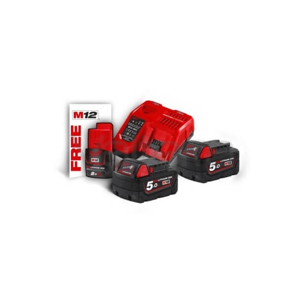 Энергокомплект M18 NRG-502, Milwaukee