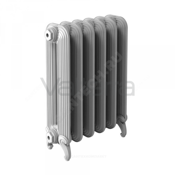 Радиатор чугунный Detroit 650/500 RAL 9016 (Белый) EXEMET
