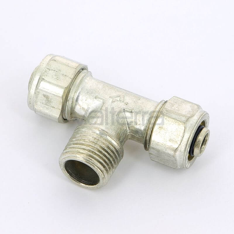 Тройник НР пресс HENCO 16х1/2x16