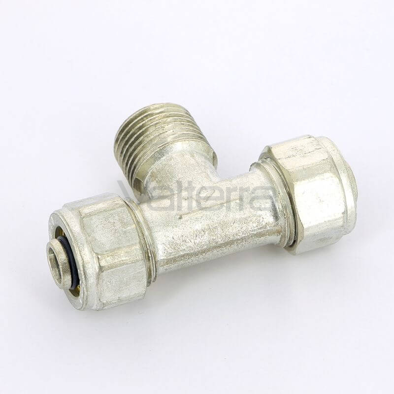 Тройник НР пресс HENCO 16х1/2x16