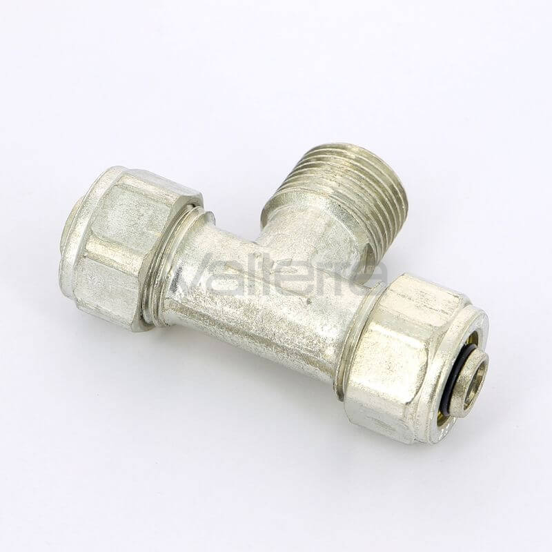 Тройник НР пресс HENCO 16х1/2x16