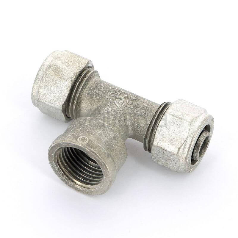 Тройник ВР пресс HENCO 16х1/2x16