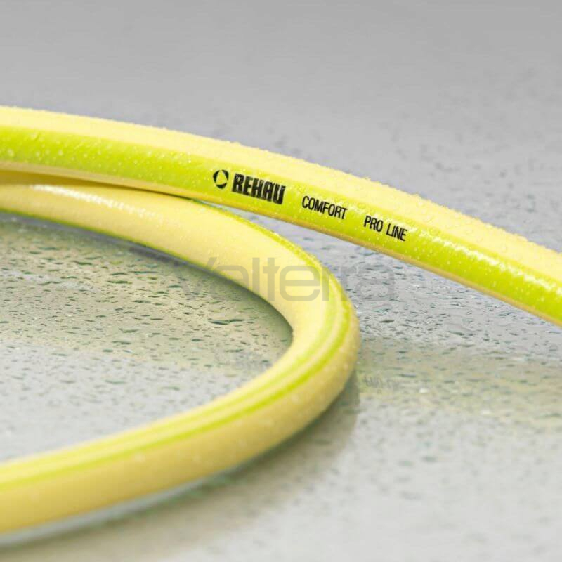 Шланг садовый поливочный класса Comfort Pro Line желтый, Rehau