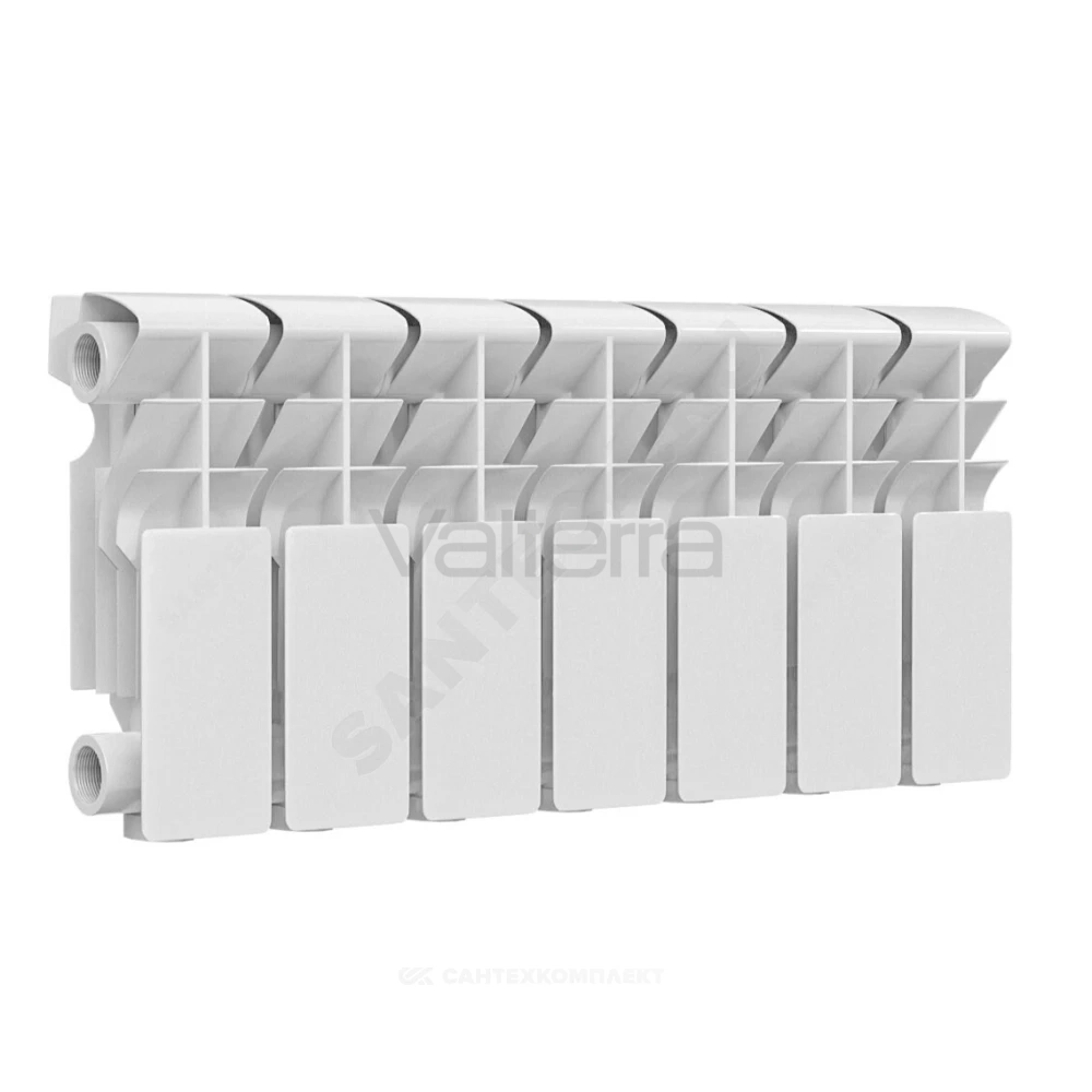 Радиатор секционный алюминиевый Classic 200 RAL 9016 (белый) Ogint